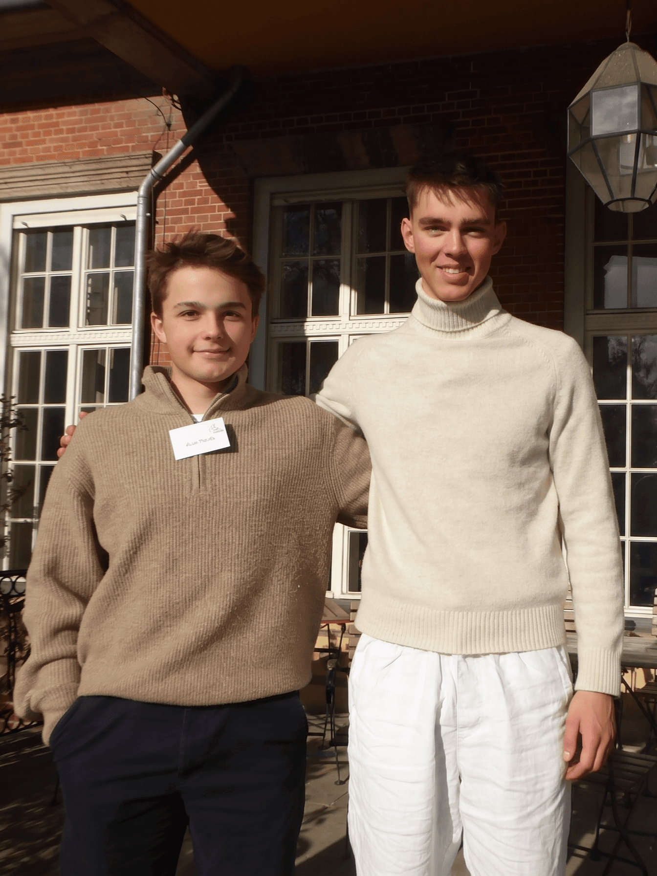 Ferry und Arian, Gründer von Ehrenzeit